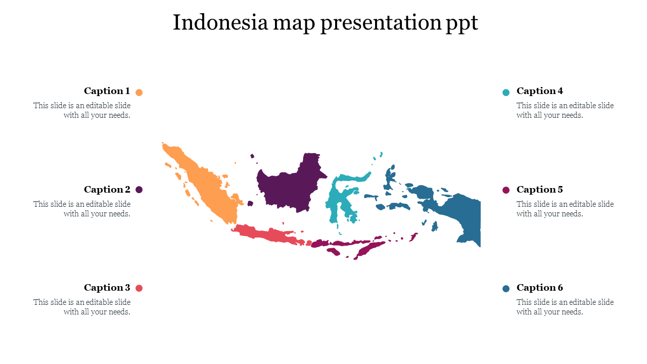 Indonesia Map Presentation PPT PowerPoint Templates Slides